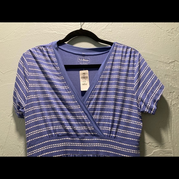 L.L. Bean 
NWT-M Pet
Blue & White Dress - Picture 5 of 8